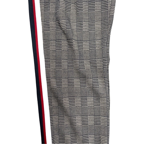 Zara Houndstooth Stretch Pants Basic Collection Size Large - Picture 2 of 8